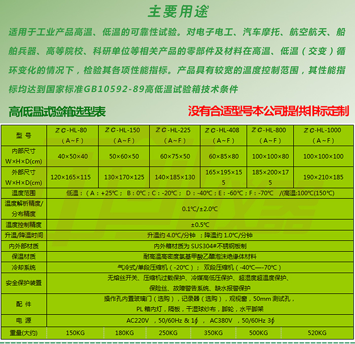 高低溫濕熱測(cè)試機(jī)主要用途介紹